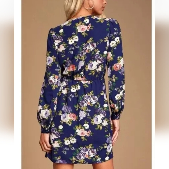 Lulus Wrap Dress - Picture 3 of 13